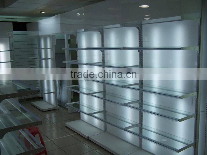 high quality design custom salon display shelf salon furniture