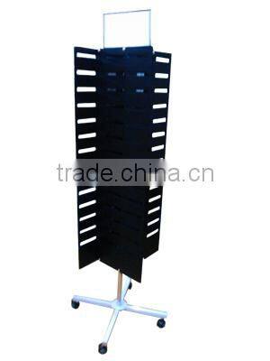 4 Side Wood Spinning Merchandiser Revolving Rack