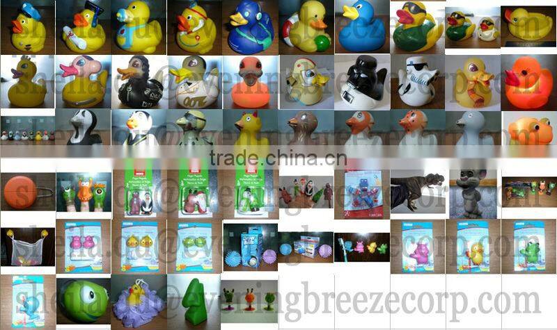 8cm promotional purple plastic duck , floating purple vinyl duck, purple duck bath toy