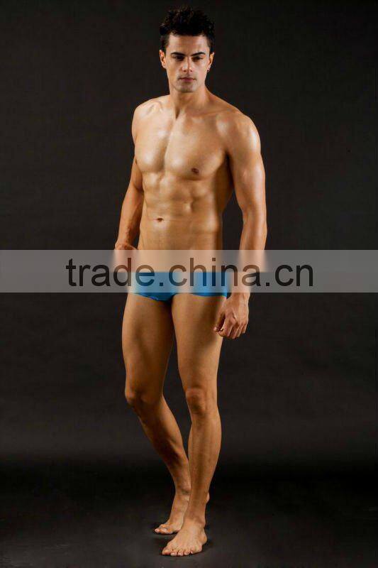 Hot sale men's boxer nylon underwear sexy panties for man boxers