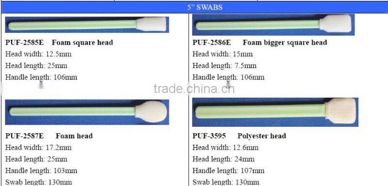 foam swabs for cleaning print head