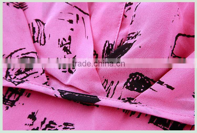 High quality hand painted silk shirt wholesale