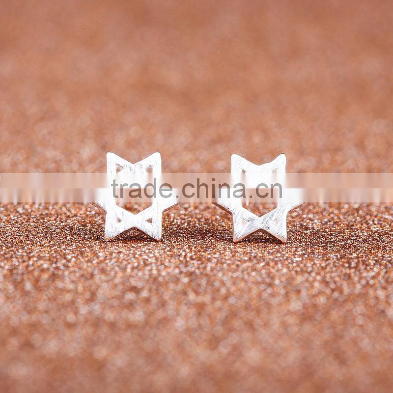 2016 cute birds stud earring cuff, whlosale online double earrings, European popular earrings stud