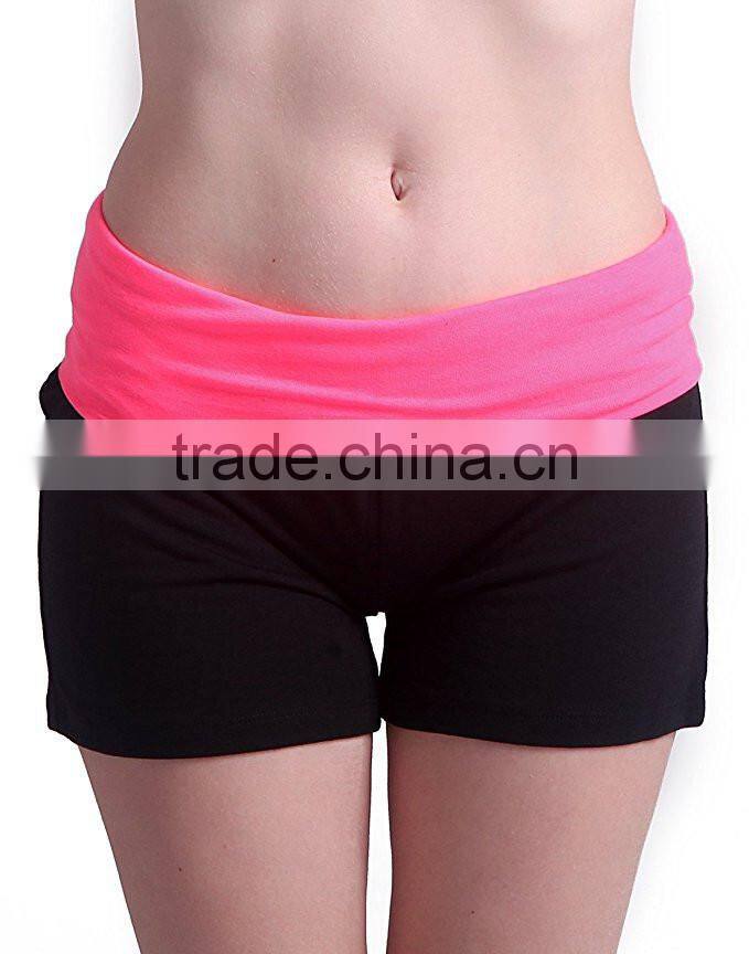 Byval sports shorts wholesale Women's Yoga Workout running gym cycling shorts custom Exercise Mini Hot Shorts