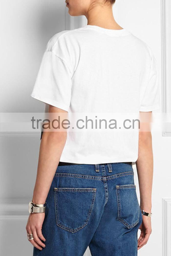 Believe printed wholesale cotton t shirt printing