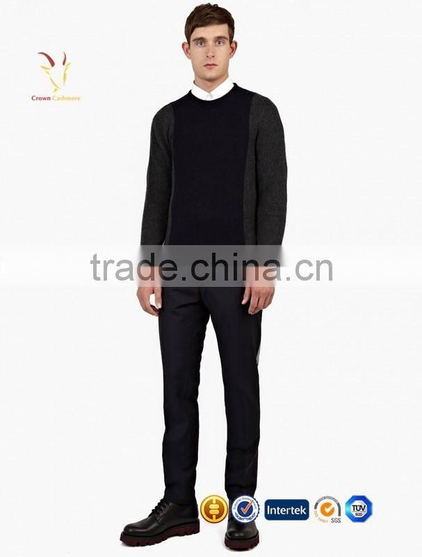 Lastest Knitted Mens Cashmere Wool Sweaters Mens Cashmere Jumpers
