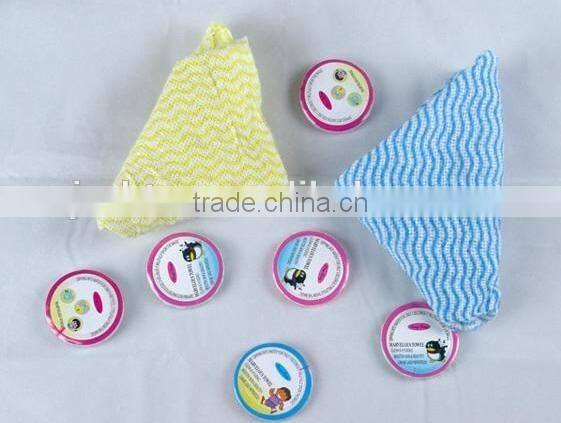 Promotional custom brand compressed gift towel