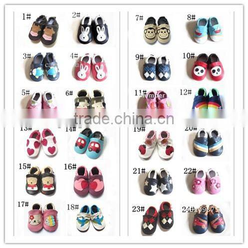 leather warm winter indoor slipper cow leather wholesale