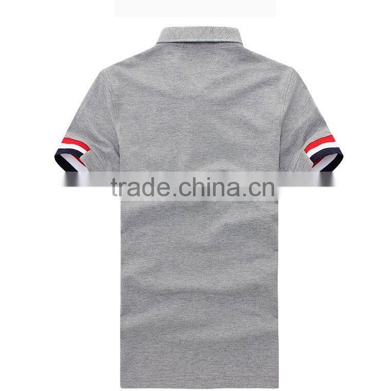 2017 Fashionable 95% polyester 5% spandex polo shirts
