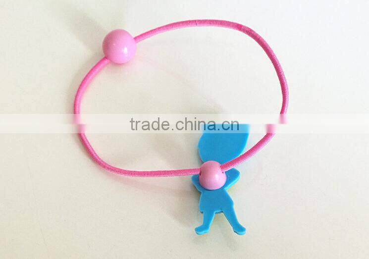 inside out cartoon characters kids elastic hair tie