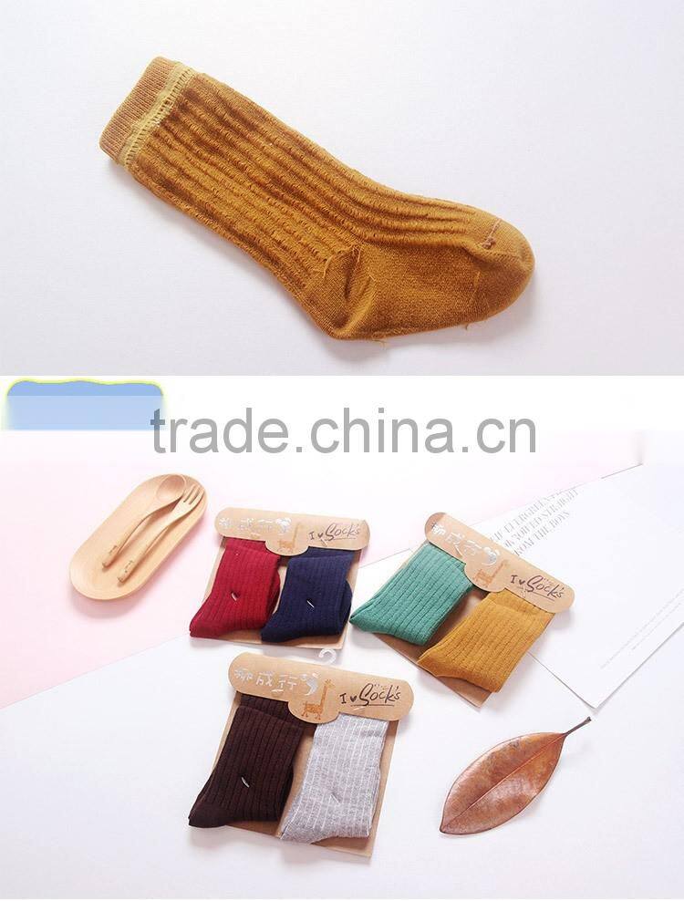 Bulk wholesale custom leggings socks newborn baby cotton long tube socks children socks