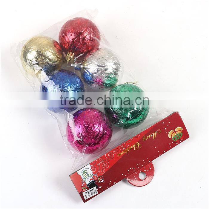 Plastic Christmas Party Decorations Multicolor Round Rhombus
