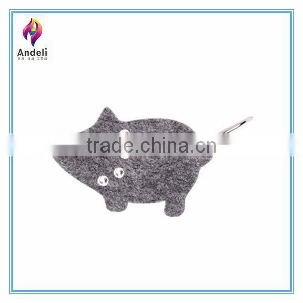 hot sale polyester felt turbo keychain manufacturers in china