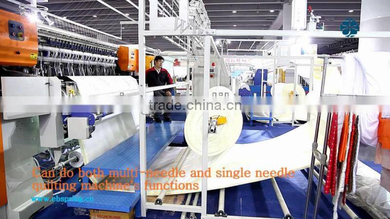 High quality industrial computerized chain stitch non-shuttle quilting machine for mattress making