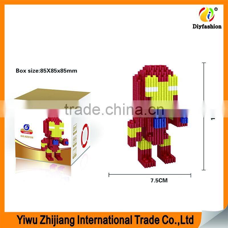Hot Sale 3D Mode Mini Diamond Dinosaur Eva Blocks Intelligence Blocks Toys for Childrens