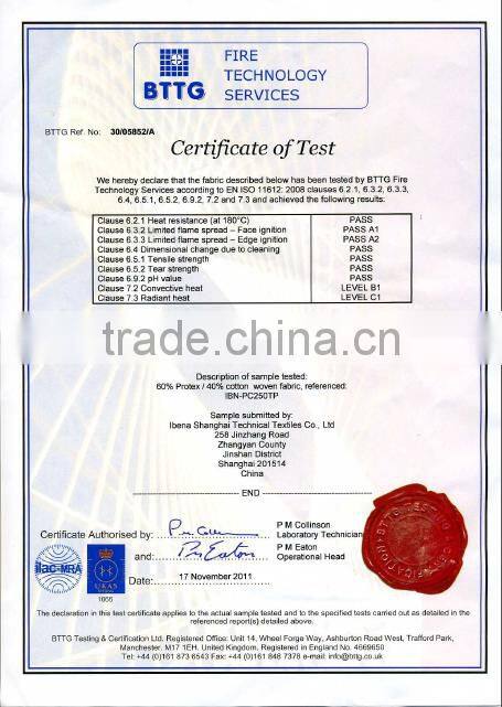 Nomex aramid spunlace Felt
