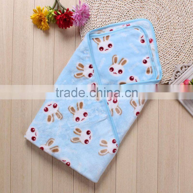 Super soft cotton embossed baby carrying towel