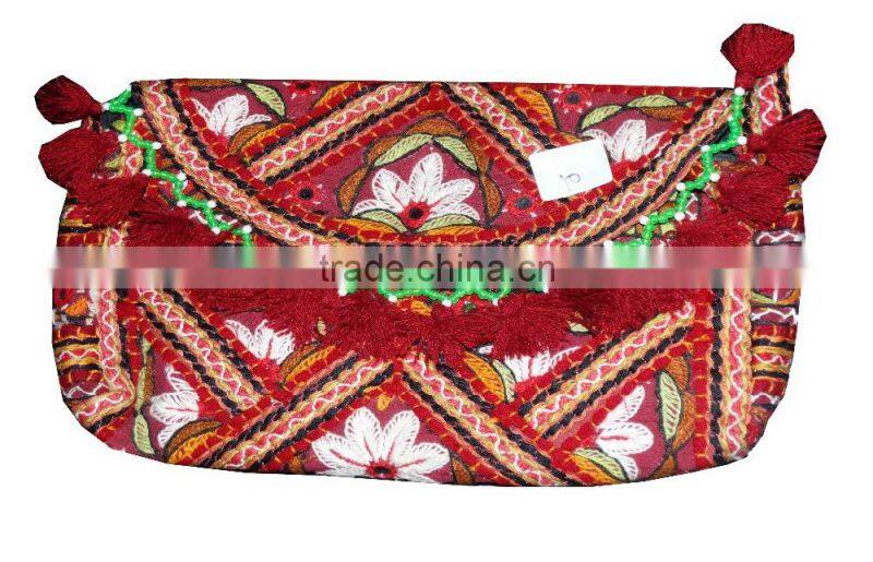 2017 USA market sholder cluthes from jaipuri bandhej