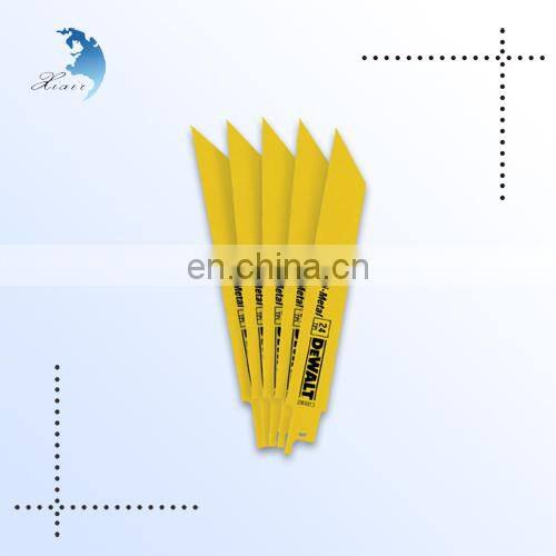 Custom printed hand saw, bandsaw blade, hacksaw blade