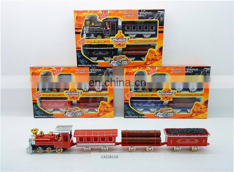 Pull back alloy mini train die-cast car series toys