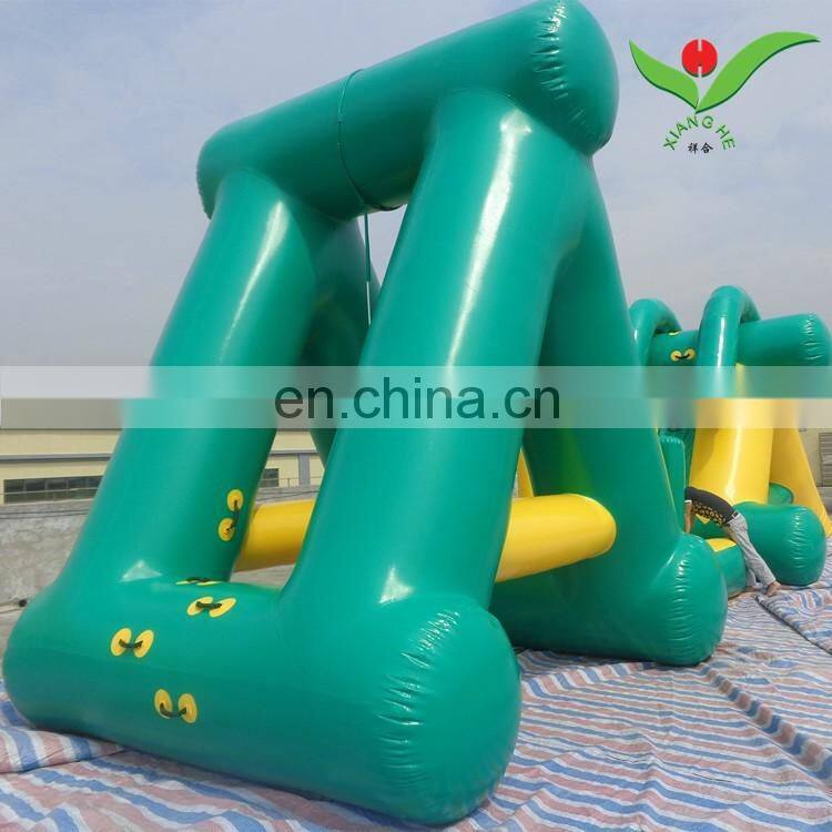 Inflatable Beach Water Park Floating Slides Games For Sale