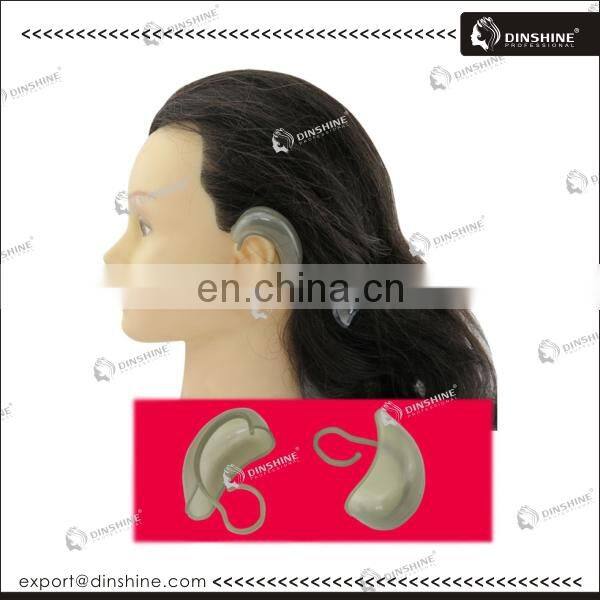 PE material clear disposable ear cover for spa beauty hair salon in 2016