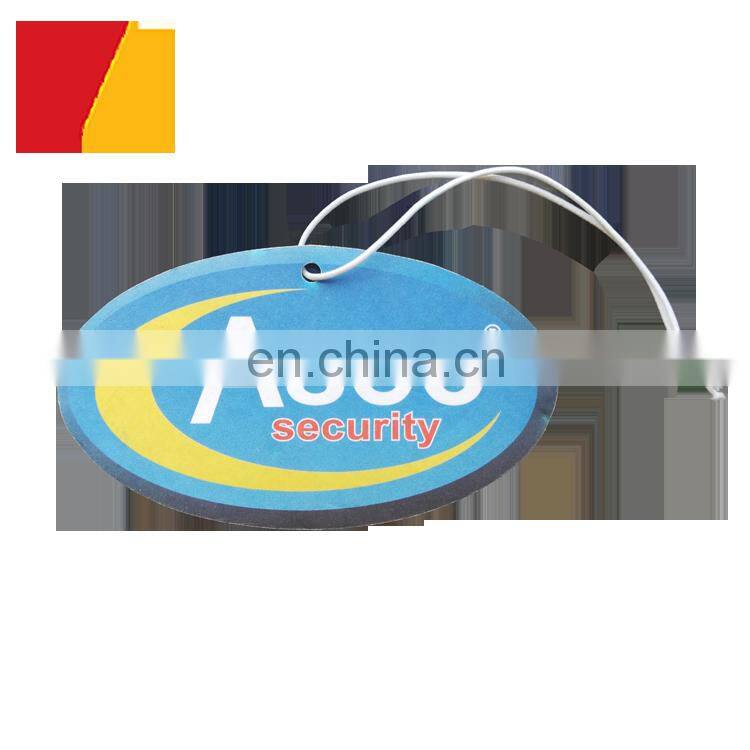 Cheap custom design and logo paper air car freshener have many scents/perfumes