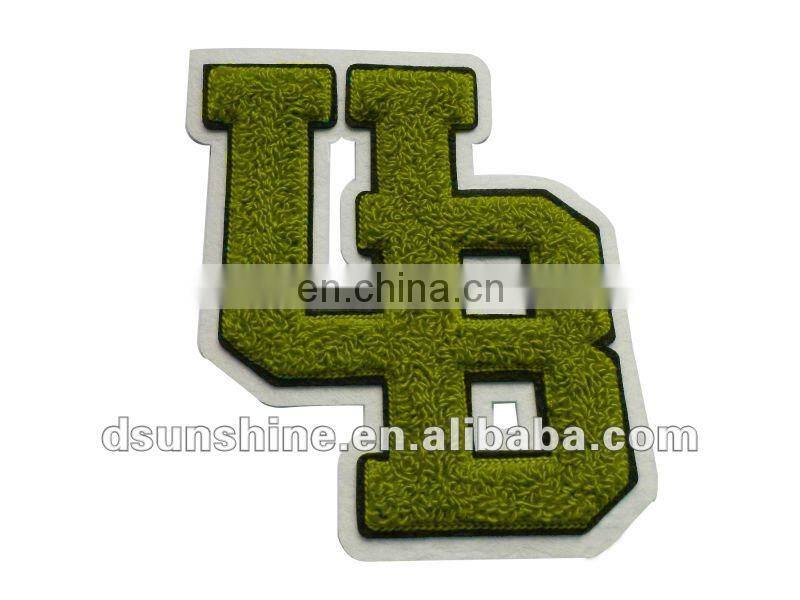 chenille patches supplies