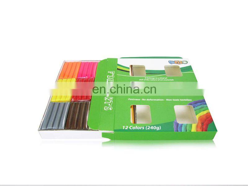 12Color Wholesale Oven Bake Polymer Clay set