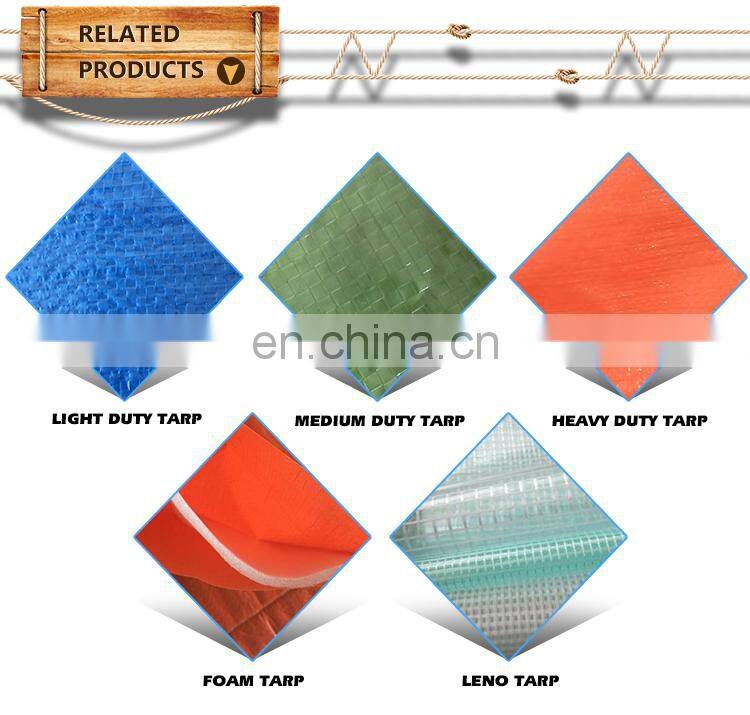 Waterproof Sheet for Outdoor Use Laminated Fabric Manufacturer PE 500 Plastic Sheet