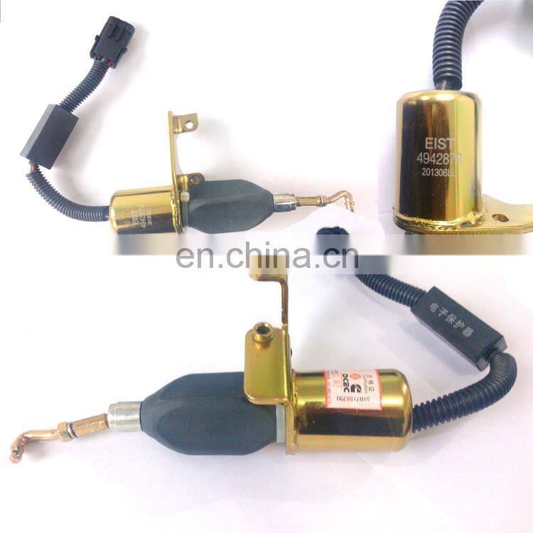 4942879 6CT solenoid valve cummins engine fuel solenoid