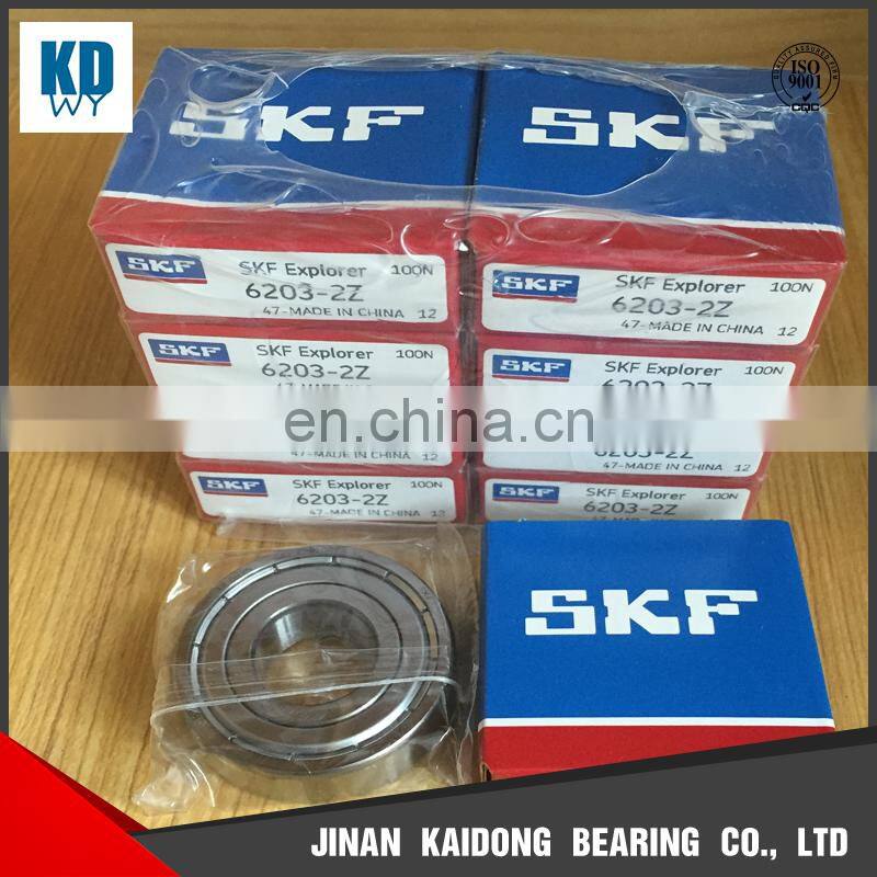German high quality SKF bearing deep groove ball bearing 6203 2Z with size 17*40*12mm