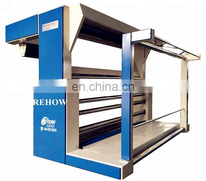 REHOW High Quality open width fabric inspection machine