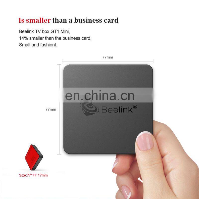 Cheapest Beelink Android 8.1 S905X2 TV BOX GT1 Mini with Voice Remote 4/32g 4/64gb 2/32gb option