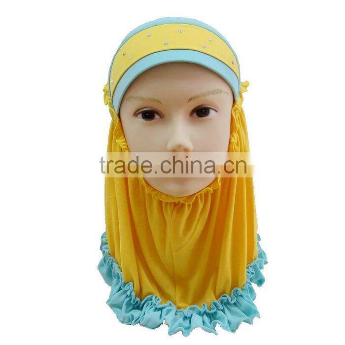 A588 Pretty 2015 New Children girl muslim hijab