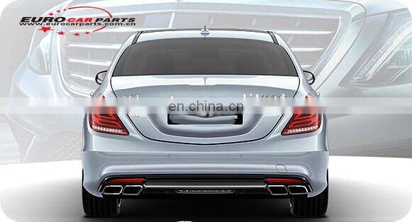 S63 muffler tips fit for MB S-CLASS/E-CLASS/C-CLASS W222 S63/W212 E63/W204 C63 style tips/exhuast tips/muffler