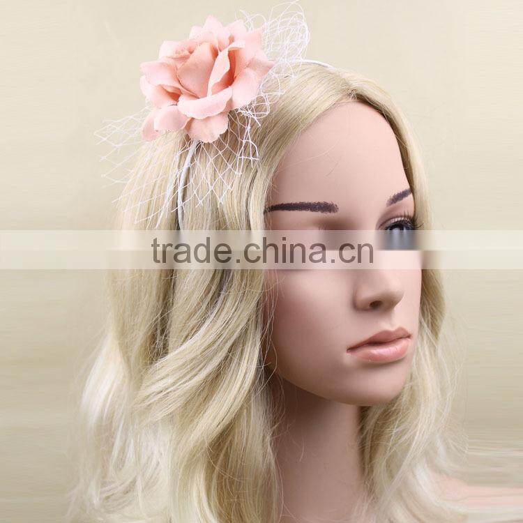 New Design Ladies Hair Headband Flower Fascinator Headband