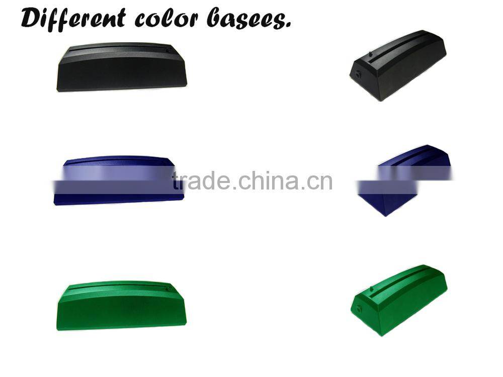 Newest plastic rechargeable acrylic led menu holder