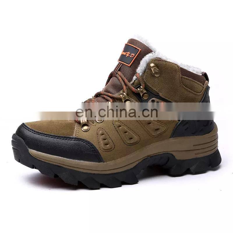 Plus size Outdoor men's casual shoes quality wholesale walking hiking shoes travel shoes