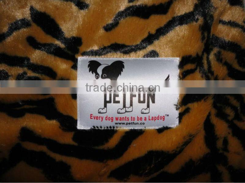 Pet product,sherpa blanket with animal print