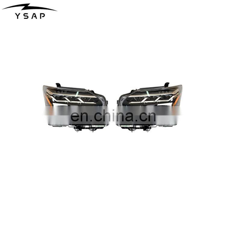 High quality factory price LED head lamp for 2020 GX facelift new design GX460 headlights GX400 2013 2015 2016 upgrade to 2020