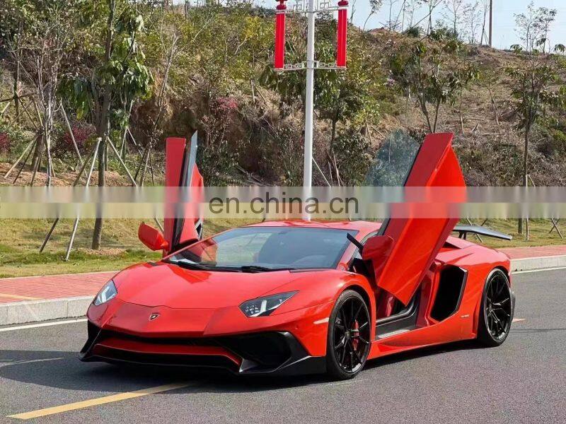 Runde For Lamborghini Aventador LP700 LP720 Upgrade LP750 SVJ Style Body Kit Front Bumper Rear Bumper Hood Side Skirt Spoiler
