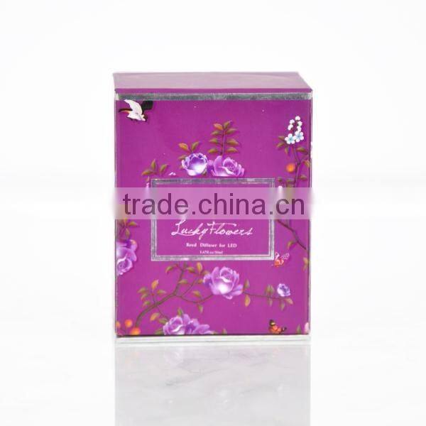 Home fragrance Aroma Reed Diffuser with glass bottle SA-1991