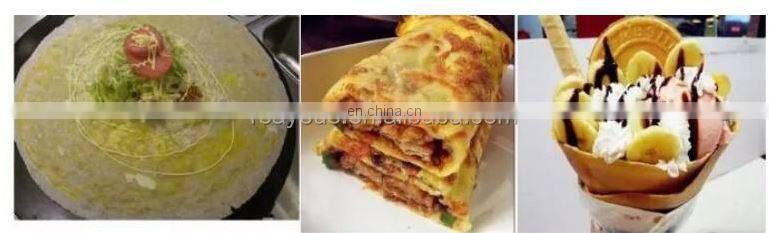 Hot Selling double Head Commercial Gas Crepe Maker Machine for sale