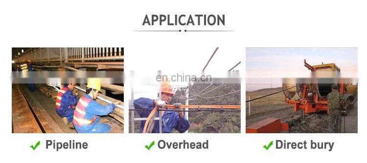 Outdoor GYFTY ribbon optic fiber cable for network/CCTV