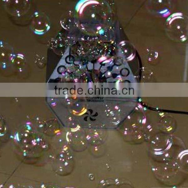 high quality 300w big bubble effect ,stage for wedding machine
