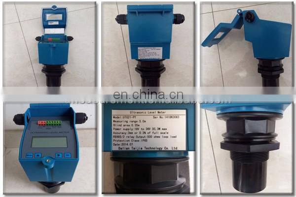 Dalian Instrument Ultrasonic Depth Measurement Water Tank Level Gauge