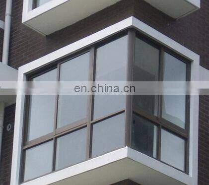 YY Home corner butt joint glass window aluminum profile sliding windows single glazed aluminum windows