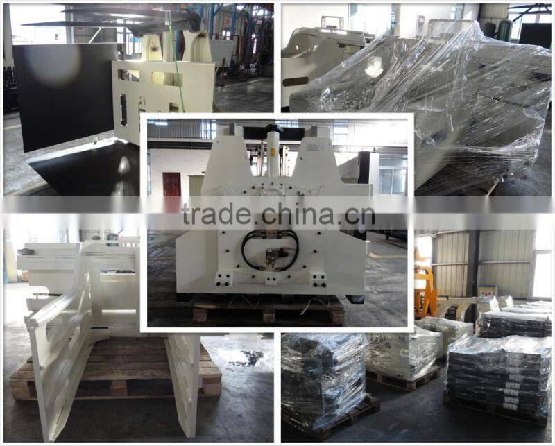 Handbarow forklift attachment steel pipe clamp