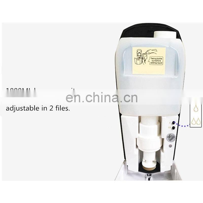 Multi Functional Sanitiser Dispenser Automatic Hand Soap Dispenser Hotel Free Spare Parts Plastic 1 YEAR Graphic Design Modern